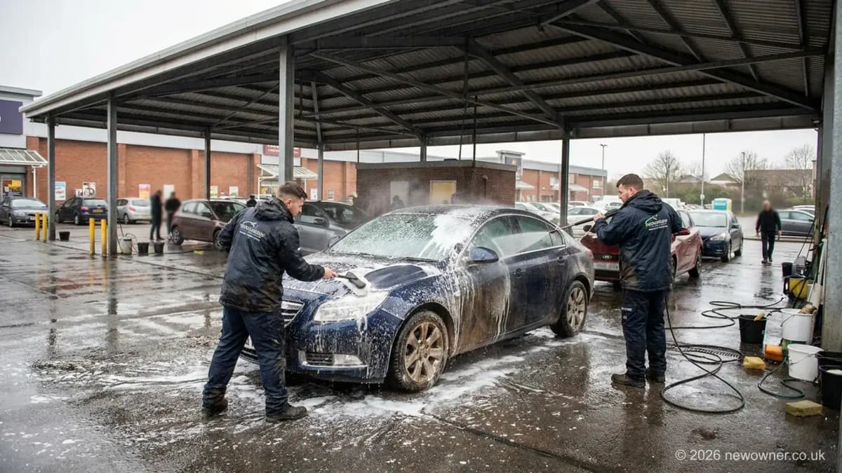 Buying a Car Wash Business in the UK