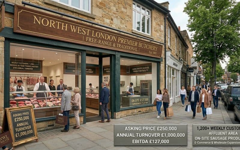 Traditional Free-Range Meat Butcher Business - North West London