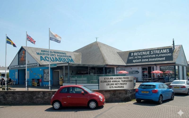 Award-Winning Aquarium and Multi-Attraction Destination for Sale in Maryport, Cumbria