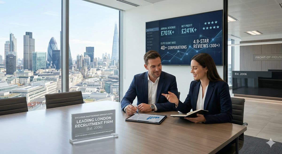 Exclusive Opportunity to Own 50% of a Leading London Recruitment Firm photo 1