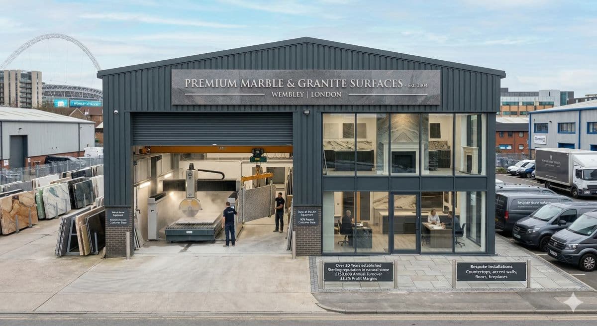 Premium Marble and Granite Surfaces Business – Wembley, London photo 1