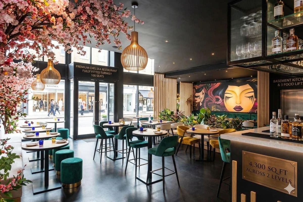 Premium 100-Seat Triple Fronted Restaurant on Chelsea's King's Road photo 1