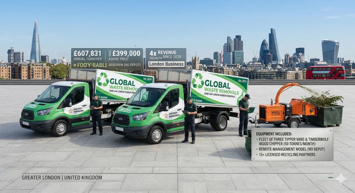 Profitable London Waste Management Business with Fully Branded Fleet photo 1